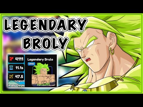 Anime Adventures Max Level 50 Evolved Broly Showcase Meta Unit in Anime  Adventures Roblox  YouTube