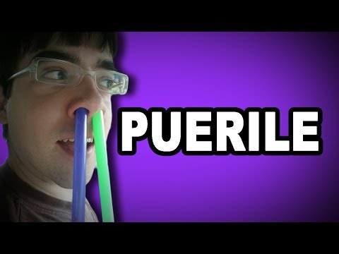 Learn English Words: PUERILE - Meaning, Vocabulary with Pictures and Examples