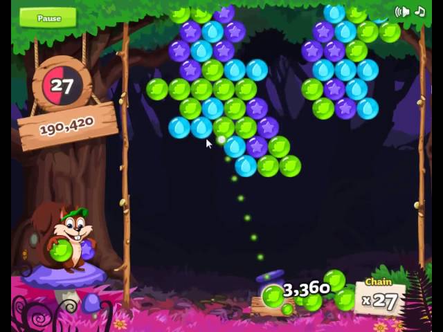 MSN Games - Bubble Woods