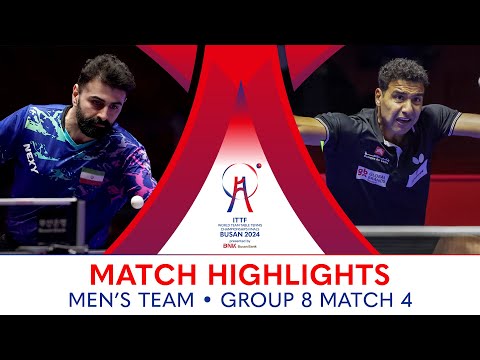 Noshad Alamiyan (IRI) vs Omar Assar (EGY) | MT G8 - Match 4 | #ITTFWorlds2024