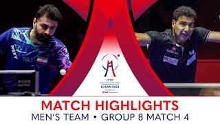 Noshad Alamiyan (IRI) vs Omar Assar (EGY) | MT G8 - Match 4 | #ITTFWorlds2024