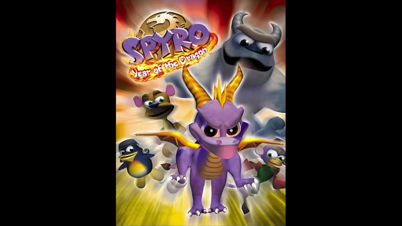 Spyro Year of the Dragon - Skateboarding/The Lost Wolf