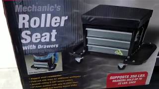 Roller Seat Harbor Freight Review and Assembly