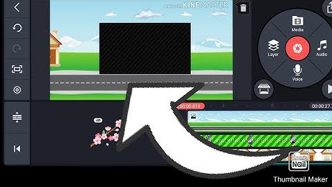 Video lining problem in kinemaster /green layar support