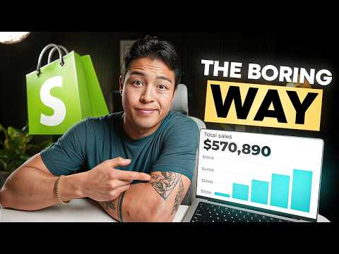 It's Boring, But It's How Dropshippers Actually Get Rich