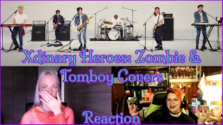You Need to Listen to These Xdinary Heroes Band Covers - 'Zombie' & 'Tomboy' | Kpop BEAT Reacts