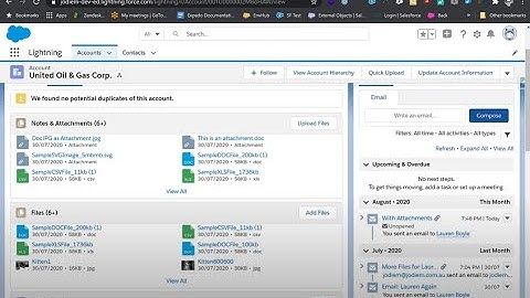 Files and Attachments in Salesforce Lightning