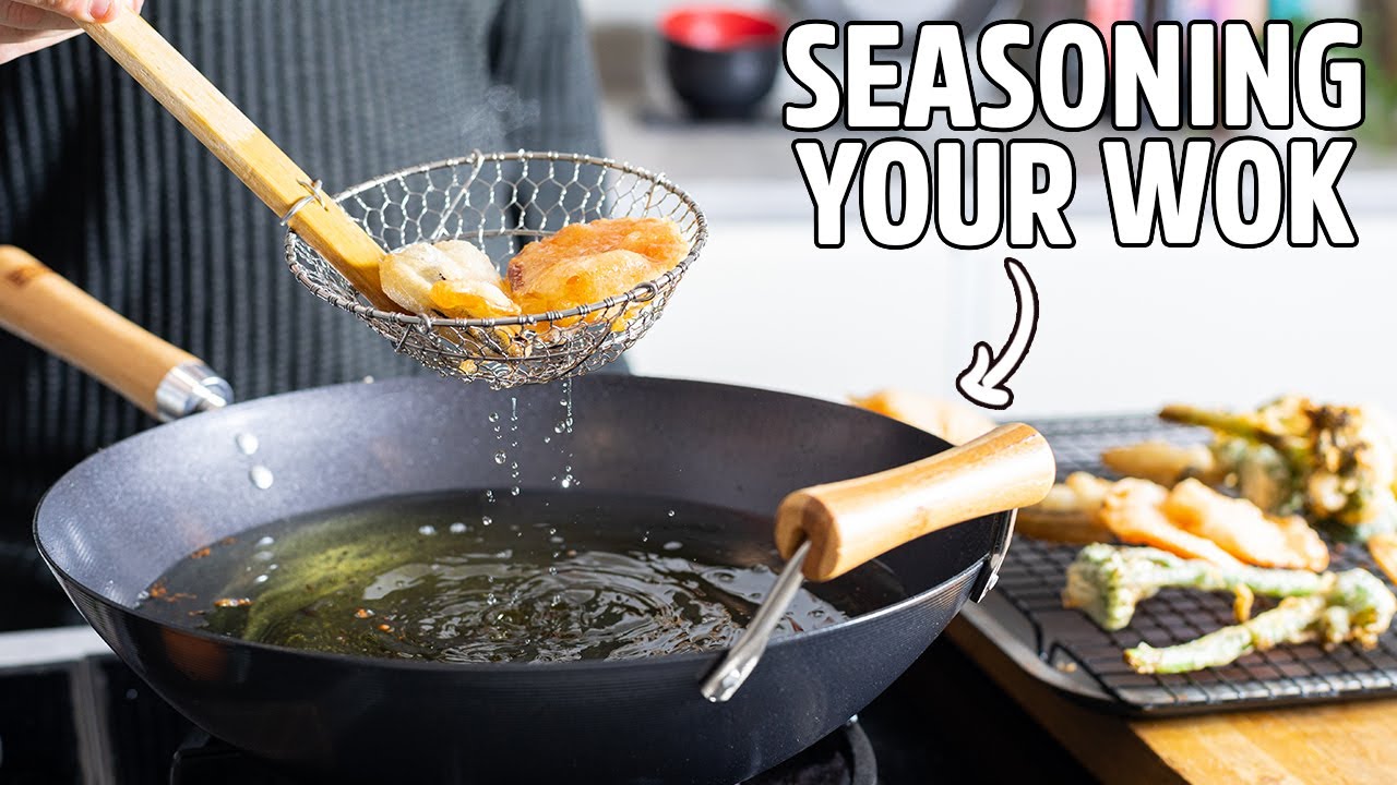 Seasoning a Wok on an Induction Cooktop