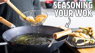 Seasoning a Wok on an Induction Cooktop | Dr. Wok Sessions