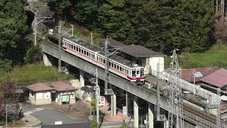 野岩鉄道6050系61103F 普通下今市行 川治湯元着発【4K】