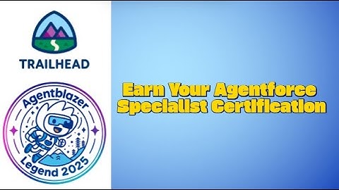 Earn Your Agentforce Specialist Certification ||Become a Salesforce Certified Agentforce Specialist