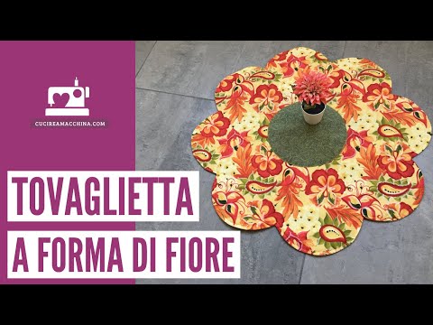 Video: Come Cucire Un Tappeto A Forma Di Fiore-sette-fiore