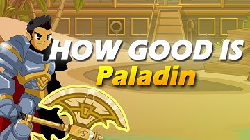 How Good Is PALADIN CLASS? (AQW Class Review, Enhancements & Tutorial)