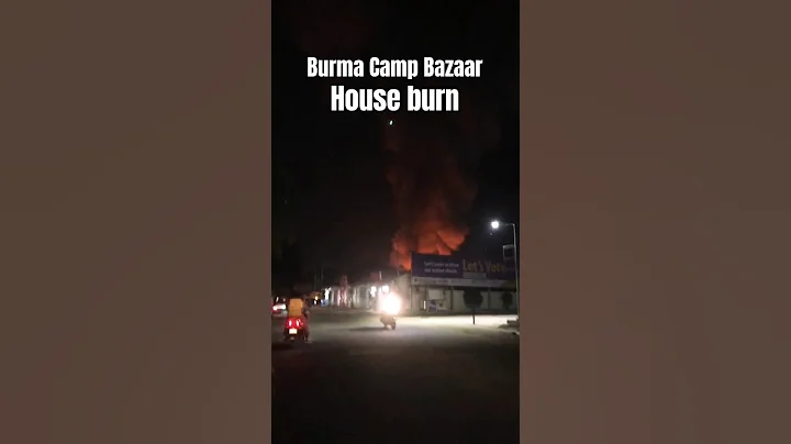 Dimapur Burma Camp fire breakout #shortsvideo #shorts #viral