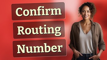 How Can I Quickly Confirm My Routing Number for Direct Deposit?