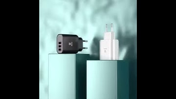 Baseus LED Display Mobile Phone Charger | 3 USB Quick Charger