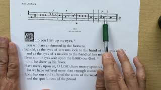 Introduction to Psalm Tone 1