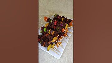 Recept voor een makkelijke sappige rundvleeskebab🥩🔥#shorts