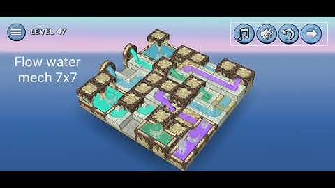 Flow water mech 7x7 level 41-50 @PLAYGAMESSOLUTION