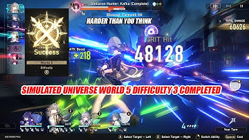 Simulated Universe World 5 Difficulty 3 Complete With The Hunt - Harder Than You think