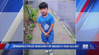 Springfield police searching for missing 8-year-old boy