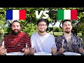 Les ptes  france vs italie avec freddy gladieux et anis rhali