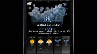 Accurate weather forecast, barometer, doppler radar for Phone and iPad - eWeather HD screenshot 3