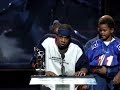 Will Smith, Afeni Shakur and Voletta Wallace present Jay-Z with Best Rap Moonman - 1999 VMAs