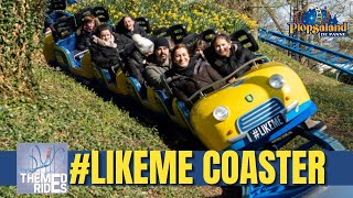 Music Meets Adventure: The #LikeMe Coaster at Plopsaland de Panne.