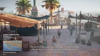 The City of Alexandria Commercial Hub in Ancient Egypt (Cinematic)