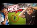 Watching messi live  neyon  on