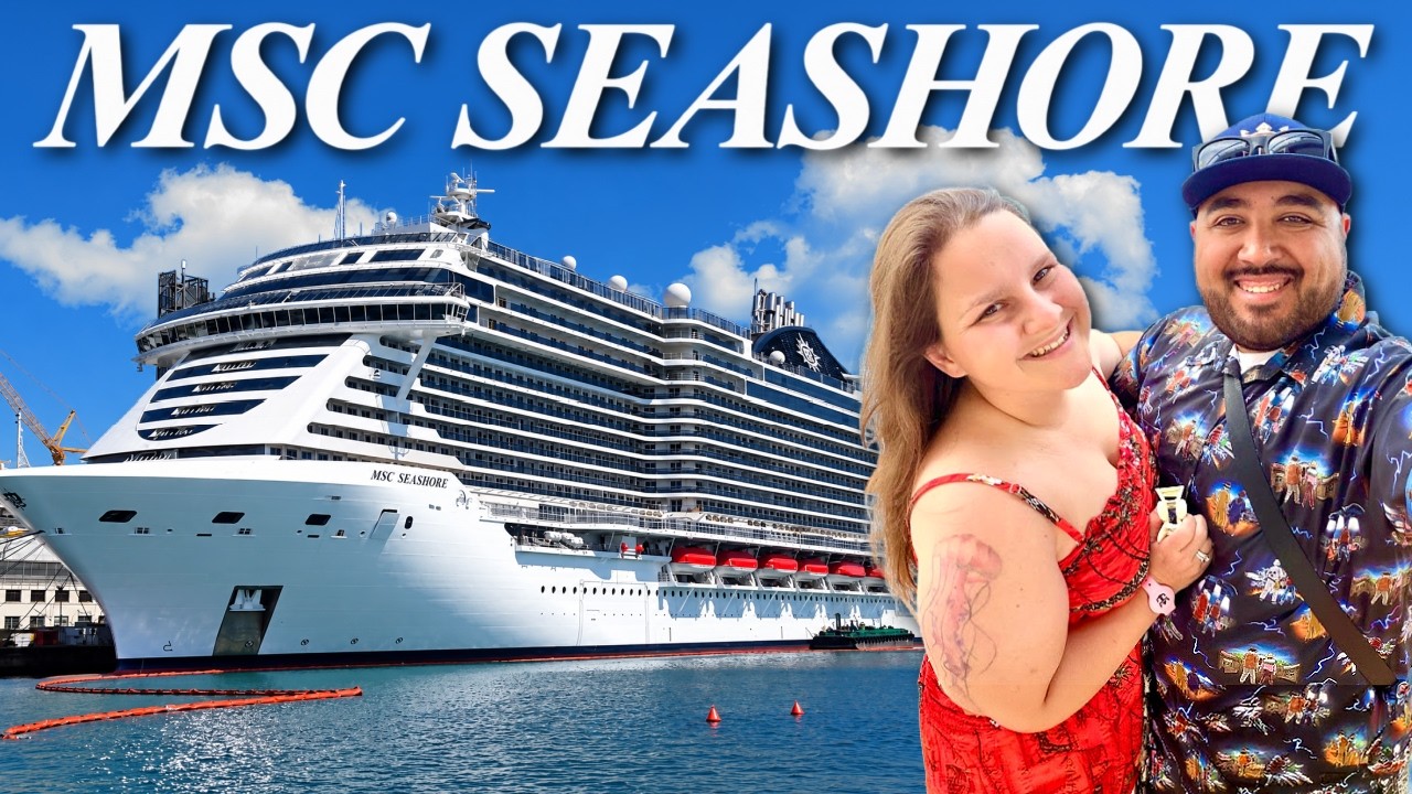 I Swore I'd NEVER Sail MSC...Until I Saw The Price! Boarding MSC Seashore For Our FIRST EVER Cruise!