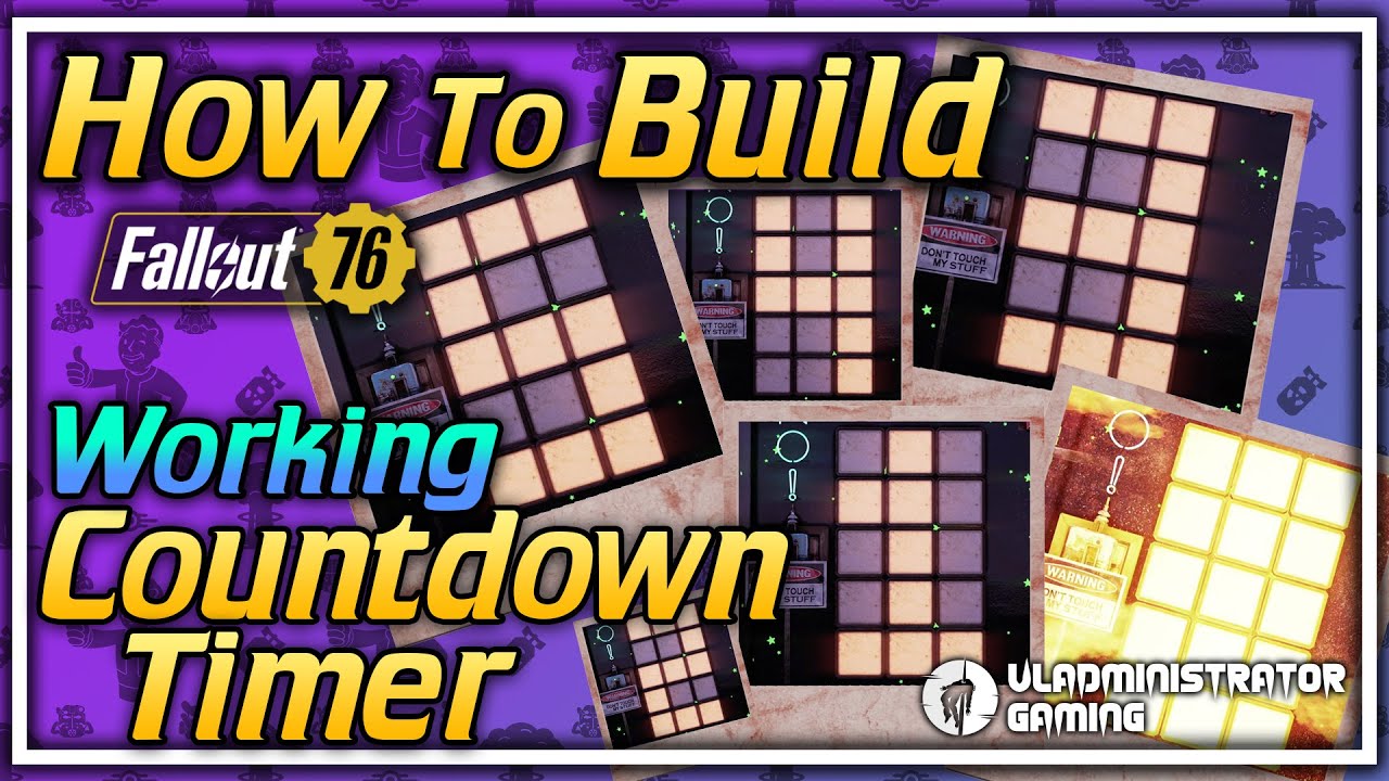 How to Build a Countdown Timer | Fallout 76