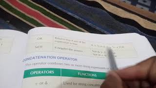 class 8 Visual Basic ( Operators & built-in functions)