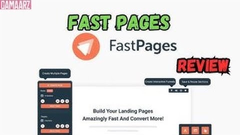 FastPages Review, Demo+Tutorial I Launch sales funnels with first-party tracking to save on ad costs