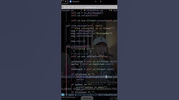 Adding Messagebox on pyqt #neovim #python  #memes