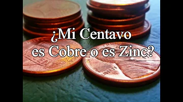 ¿Cómo puedes saber si un centavo es bronce o zinc?