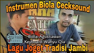 Lagu daerah jambi~ Instrumen biola cecksound lagu joget tradisi jambi