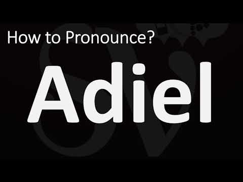 Видео: Что означает слово adiel?
