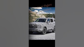 Mitsubishi Pajero 2025: Next Gen SUV Launch in India #MitsubishiPajero #carsindia #newcar