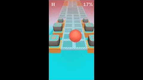 Rolling Sky (by Cheetah Games) - casual game for android and iOS - gameplay.