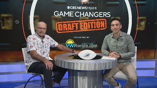 Dolphins have high hopes for picks in 2024 NFL Draft; Heat and Panthers in playoffs | Game Changers
