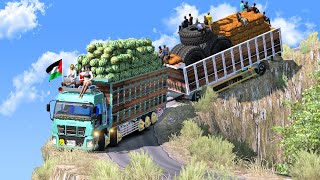 Extreme and dangerous cargo truck driving | Euro Truck Simulator 2