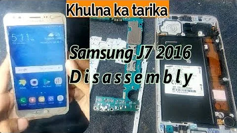 Samsung Galaxy J7 2016  Disassembly