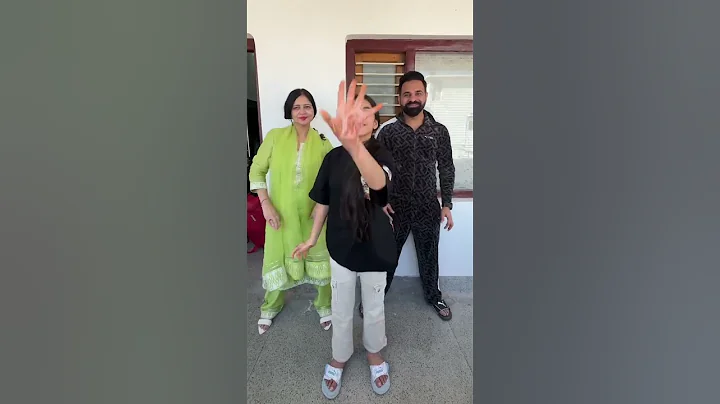 Can Anyone Guess the Bridge Behind Us ? #transition #family #harpreetsdc | Harpreet SDC Shorts