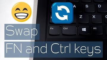 How to swap FN and Ctrl keys in Lenovo X1 Carbon 6th Gen