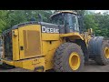 JohnDeere 744k-II wheelloader walkaround