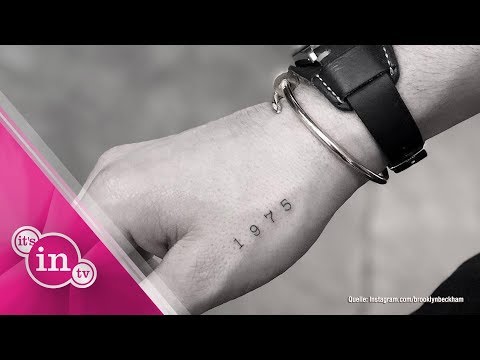 Video: Brooklyn Beckham Bekommt Ein Tattoo