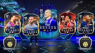 Opening elite 3 squad battle rewards and saved packs EA FC 24