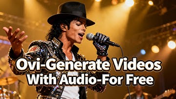 Ovi - Generate Videos With Audio Like VEO 3 or SORA 2 - Run Locally - Open Source for Free